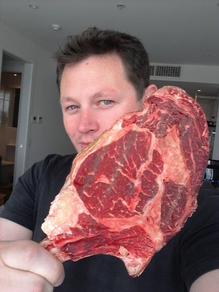 Ash Simmonds Carnivore High Steaks Zero Carb Meat Ketogenic