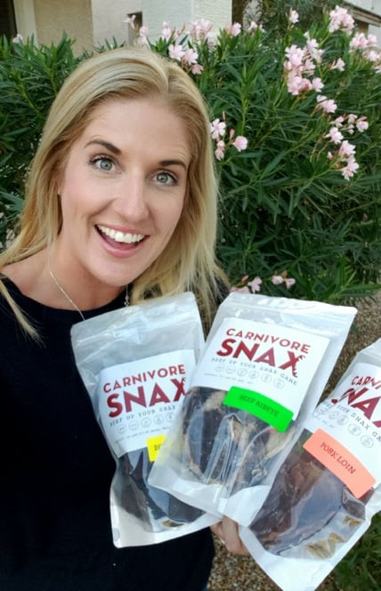Carnivore Snax meat diet keto ribeye low carb