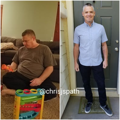 Chris Spath carnivore meat heals weight loss wife couple keto diet
